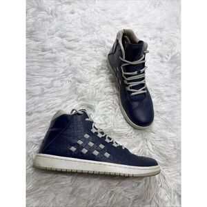 Air Jordan Illusion Mid Beakers Blue Gray Basket Weave 2014 Throwback Mens Sz 10